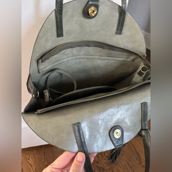 Anthropologie Alison Tote - Shoulder Bag with Tassel - Picture 6 of 9